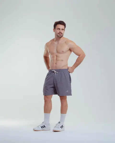 Short tactel mescla mauricinho