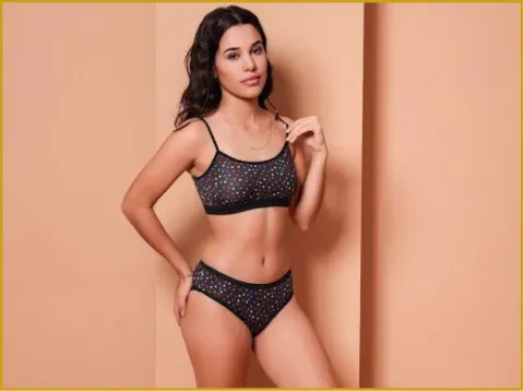 Conjunto menina moça sem bojo