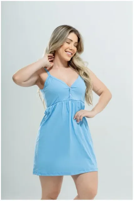 Camisola amamentação c/ botão