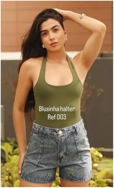 Blusa halter