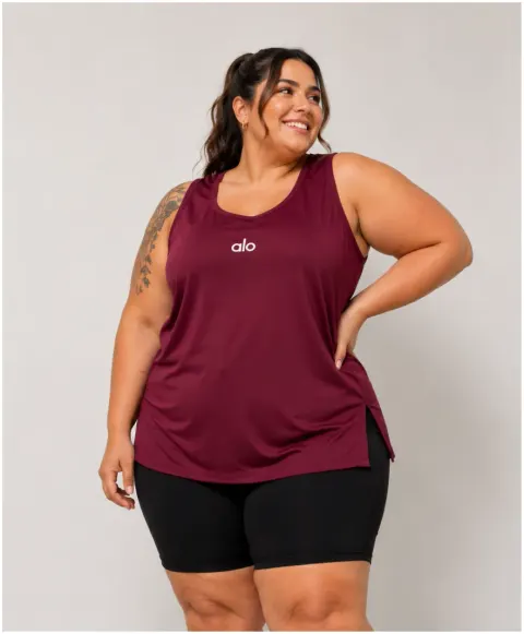 Regata dry fit plus tapa bumbum com refletivo
