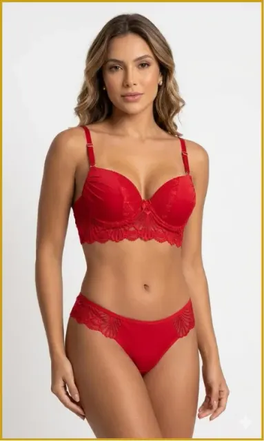 Conjunto sutiã premium