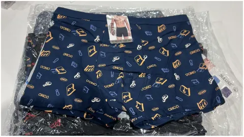 Cueca masculina estampada